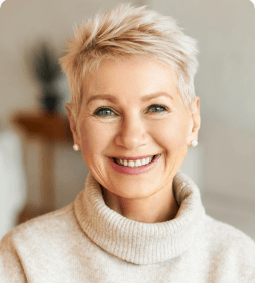 Smiling woman