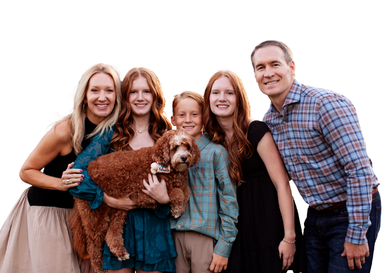 Dr. Weldon and family