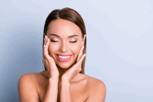 a patient after receiving a BOTOX injection